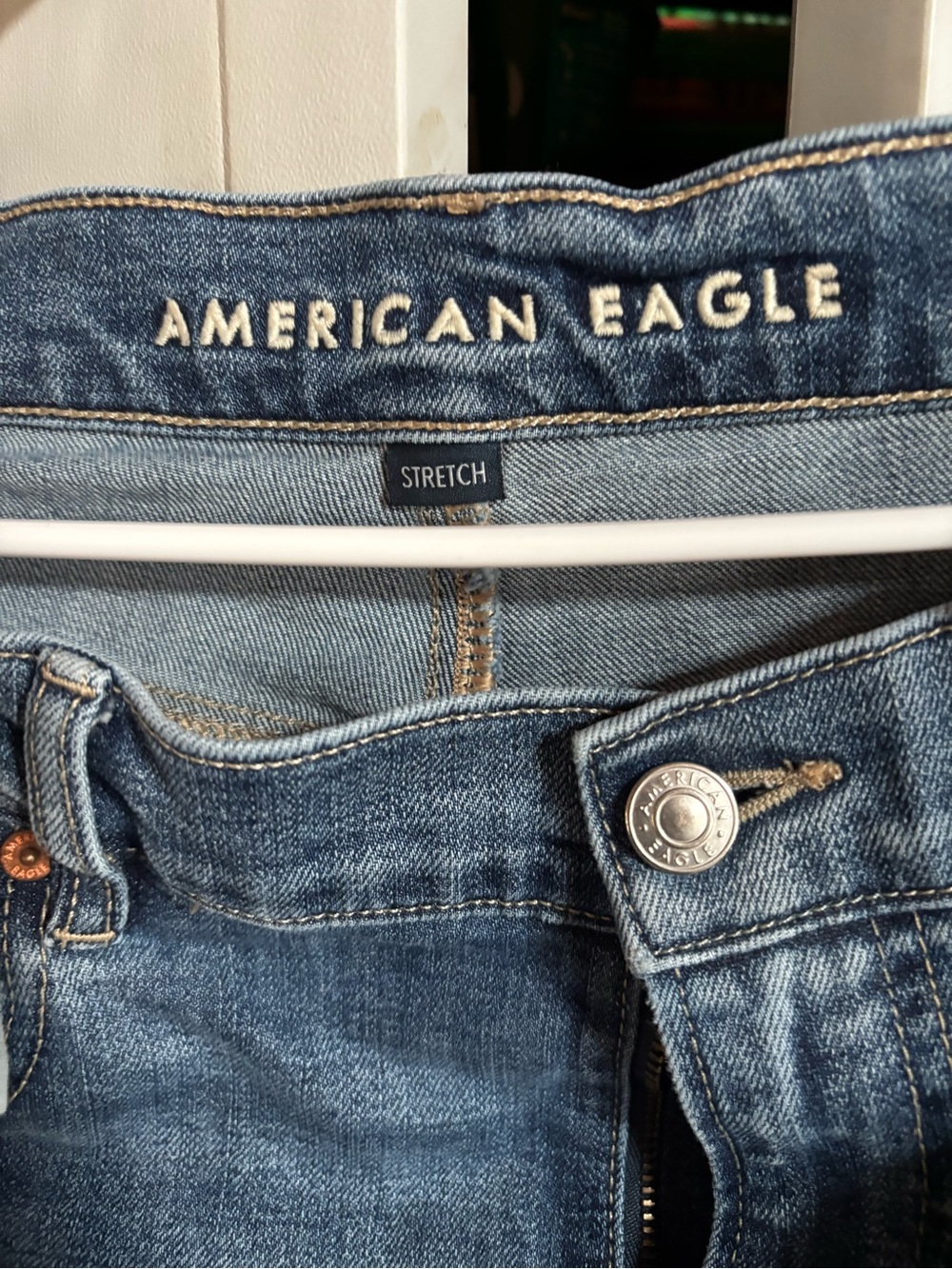 American Eagle Outfitters Women’s Blue Stretch Jeans
